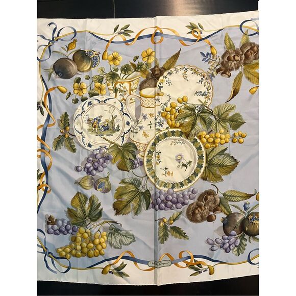 Salvatore Ferragamo Silk Scarf - Picture 2 of 5